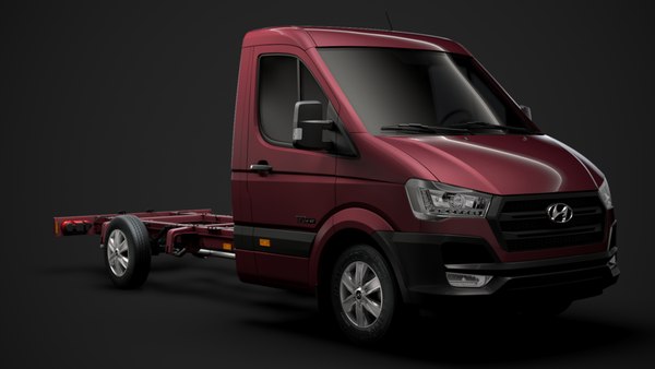 3D hyundai h350 chassis single