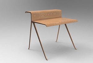 Rier Secretary Desk 3D