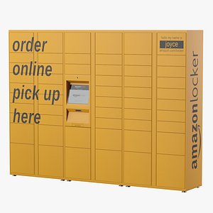 3D amazon parcels locker