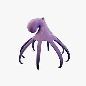 Lowpoly Animated Octopus