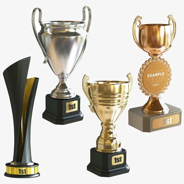 Award Cup Collection 3D model