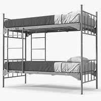 Prison Bunk Bed with Ladder