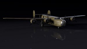 3D B-24 Liberator express