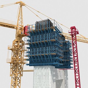3D bridge construction model
