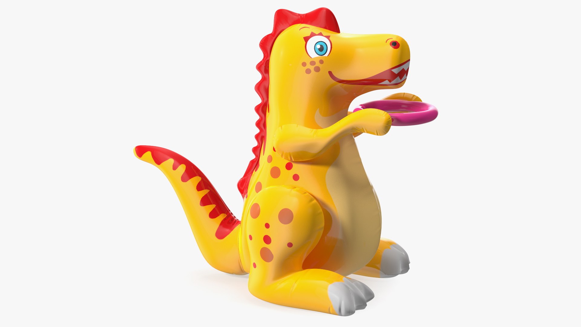 Dinosaur Inflatable Toy 3D model preview