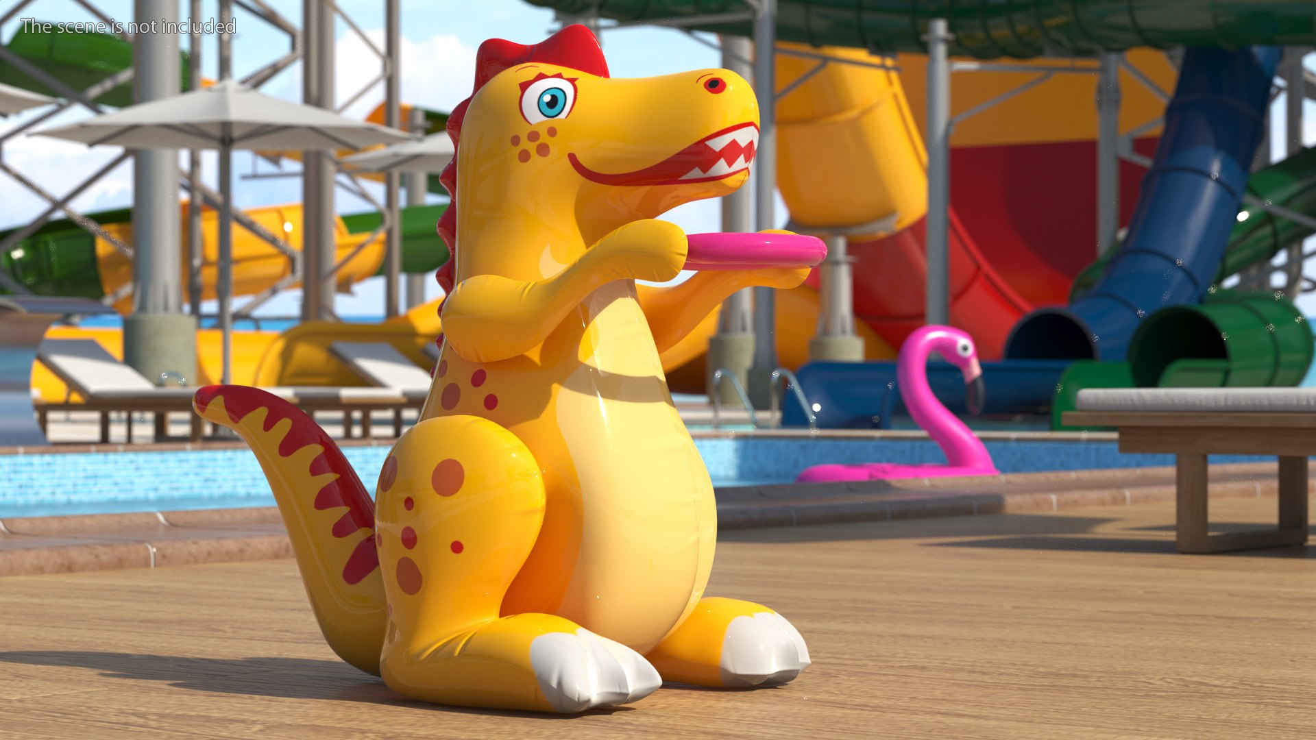 3D Dinosaur Inflatable Toy Model - TurboSquid 1993638