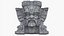 Testa di pietra azteca 17