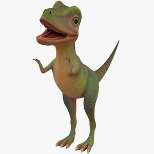 Tyrannosaurus Rex ANIMATED 3D model