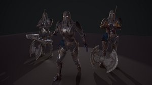 3D unreal knight