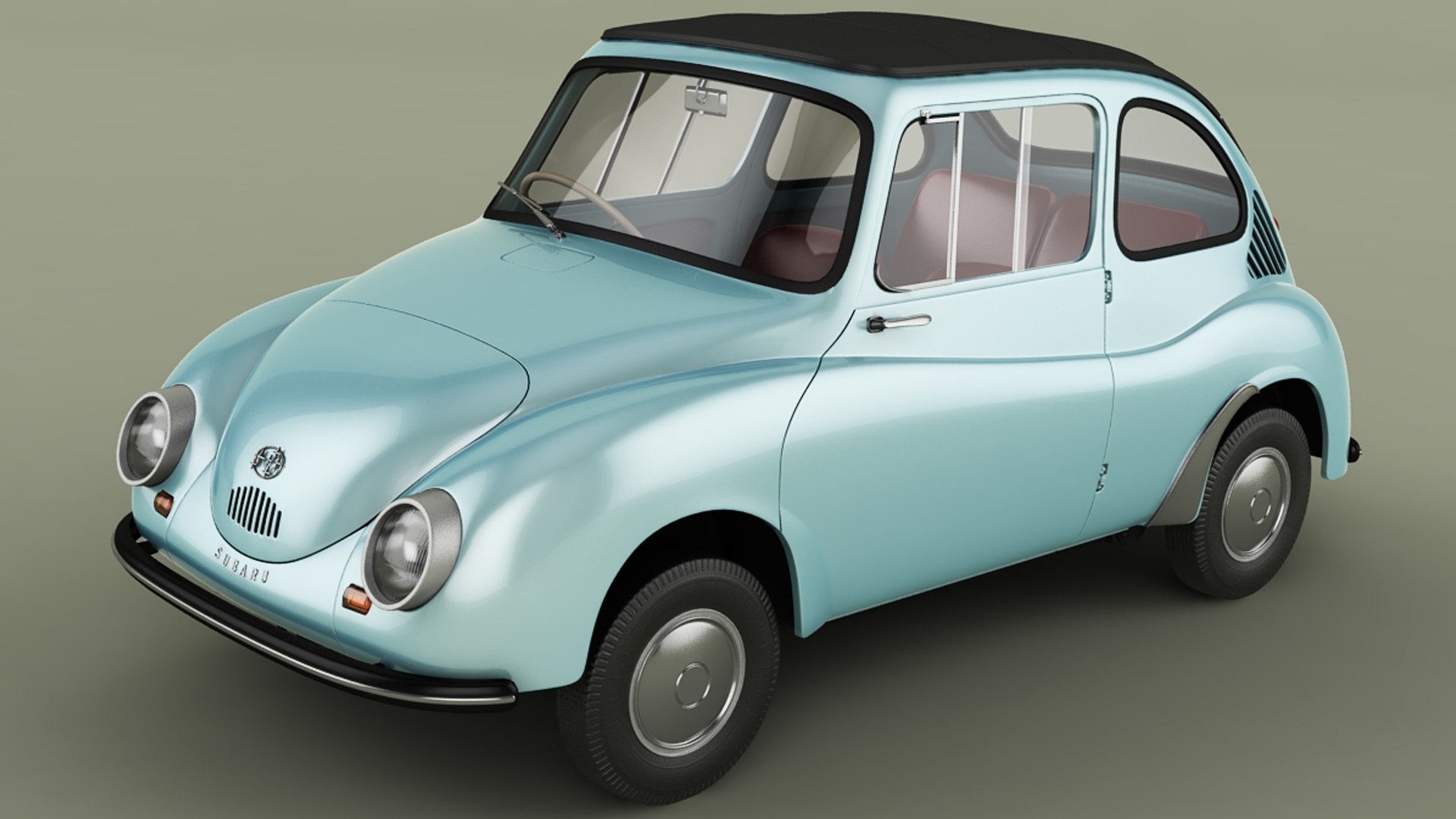Subaru  360 Convertible 3D model https://p.turbosquid.com/ts-thumb/k5/qRBxNy/xj/t1/jpg/1745911674/1920x1080/fit_q87/9c3ce43390aae580a15b9d80f93c30b61367af03/t1.jpg