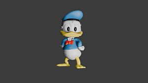 3D Donald Duck
