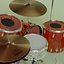 Drum set 3D model