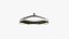 Obcy statek kosmiczny UFO D09 Full White - projekt statku kosmicznego Sci Fi