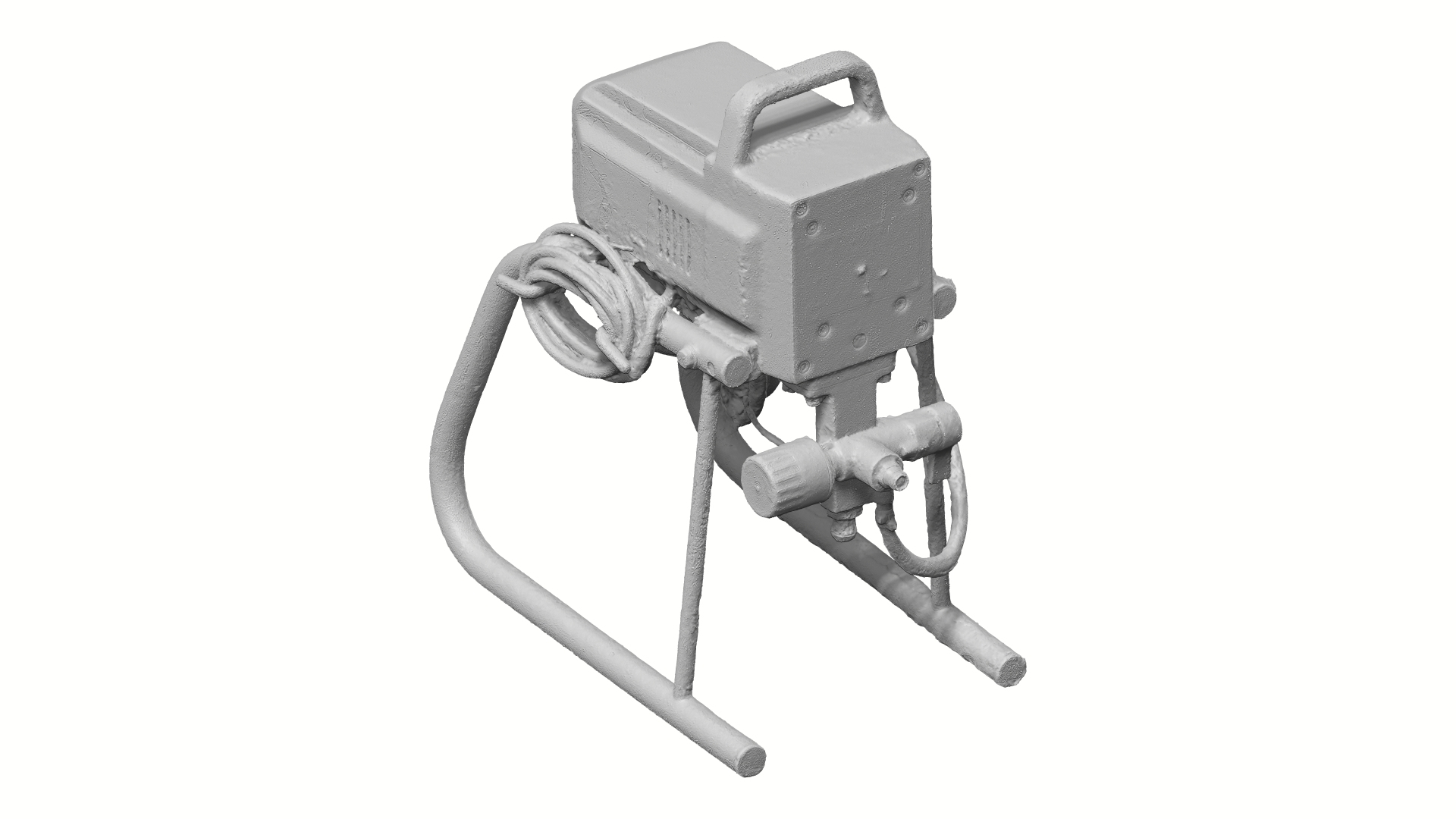 3D Old Paint Compressor Raw Scanned - TurboSquid 1796995