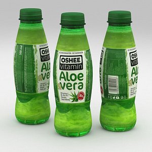 3D beverage bottle model
