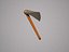 3d axe - model