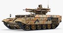 Missile Tank BMPT 3D Model