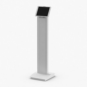 tablet-stand-03---white 3D model