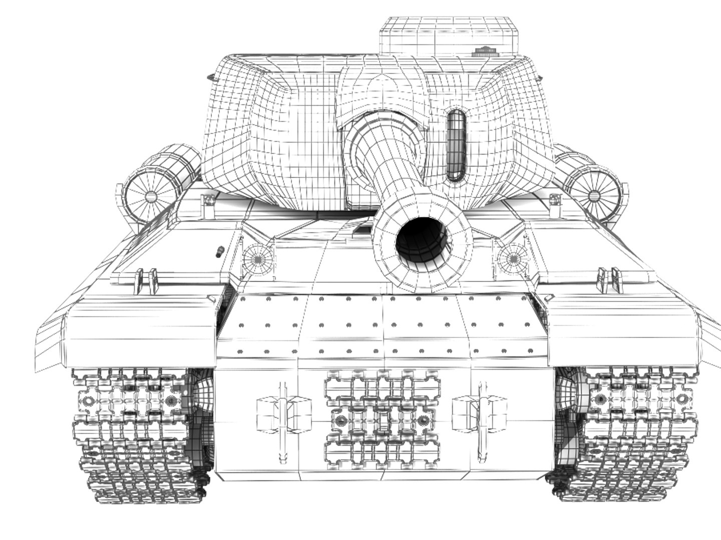 Tank vehicle 3D model - TurboSquid 1403119