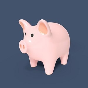 Toy Cartoon Pig