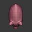 3D model cartoon pig