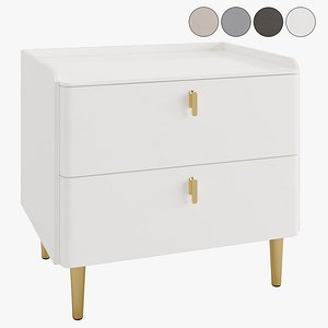 3D Litfad - Lavish Drawer Storage Nightstand model
