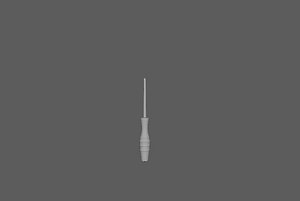 3D flat screwdriver
