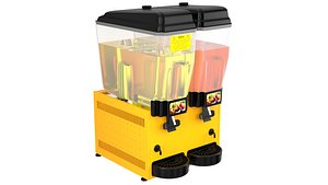 3D Lemonade Cooler Machine model