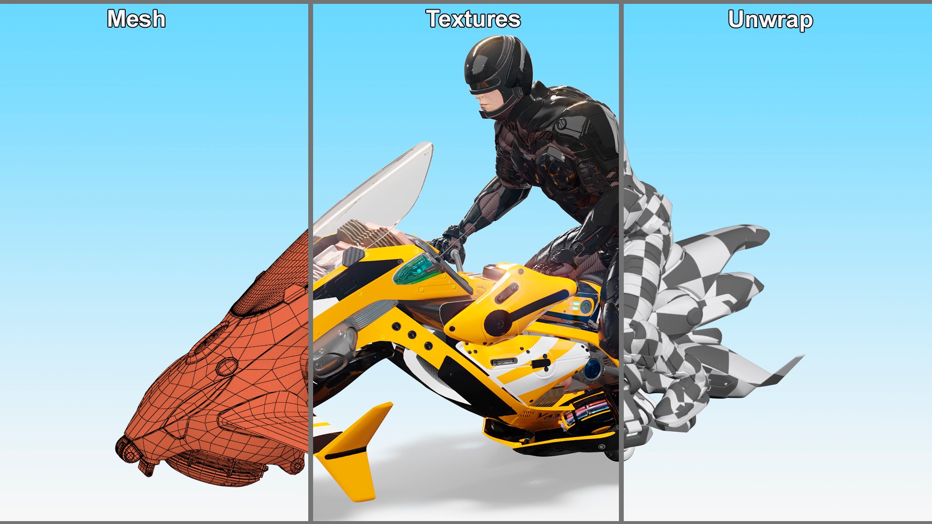 Futuristic Soldier on Flying Motorcycle 3D model https://p.turbosquid.com/ts-thumb/k6/COYduX/cv/futuristicsoldieronflyingmotorcycle3dsmodel019/jpg/1721000058/1920x1080/fit_q87/7a97c50c12405d24f46bea1ce356d3f37ea3d7d2/futuristicsoldieronflyingmotorcycle3dsmodel019.jpg