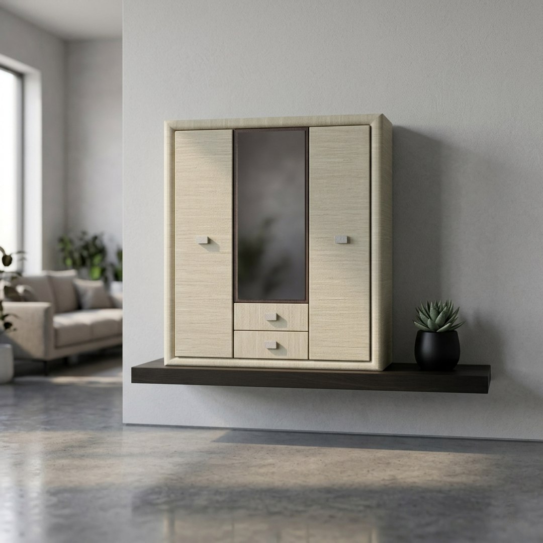 3D Cupboard 3D Model STL Miniature Cabinet Wardrobe For Dollhouse ...
