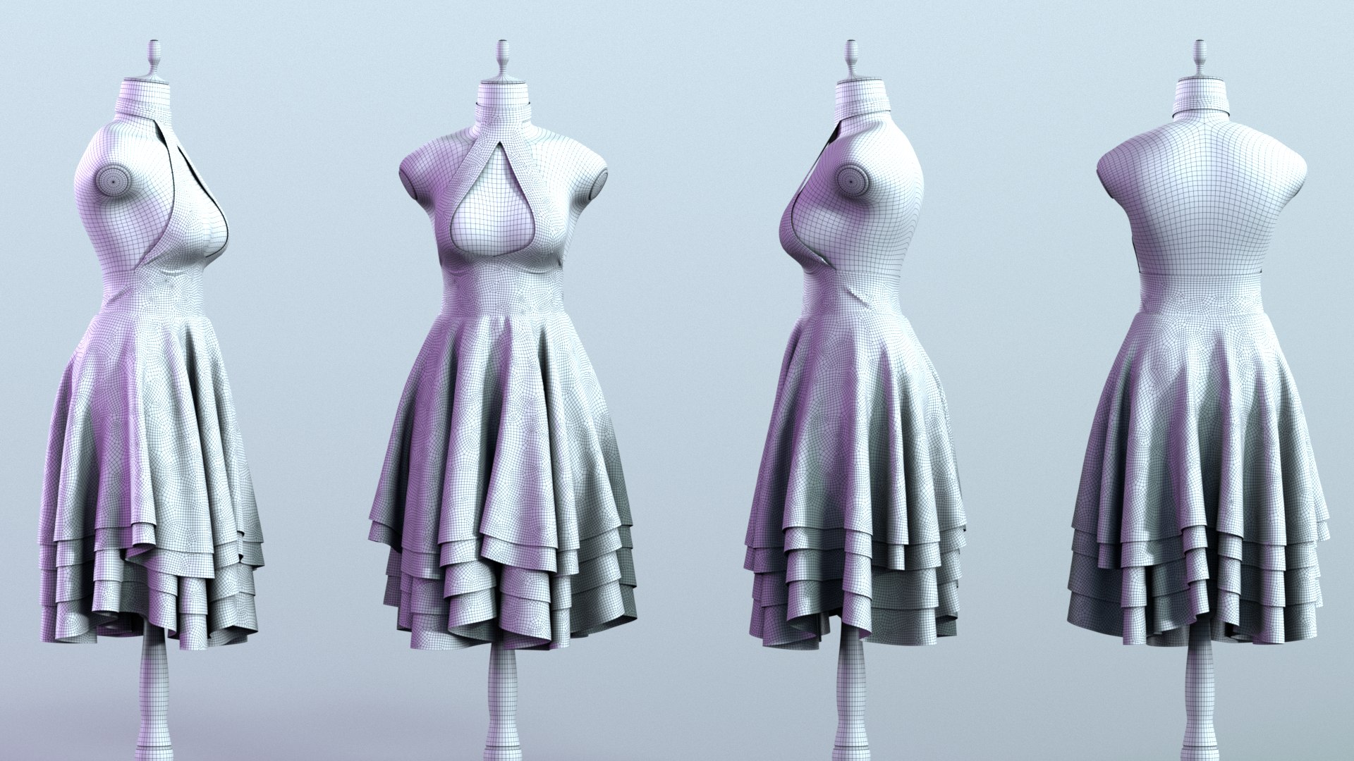 3D tailor female mannequin - TurboSquid 1690494