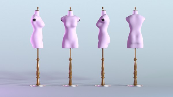 3D Tailor Female Mannequin - TurboSquid 1690494