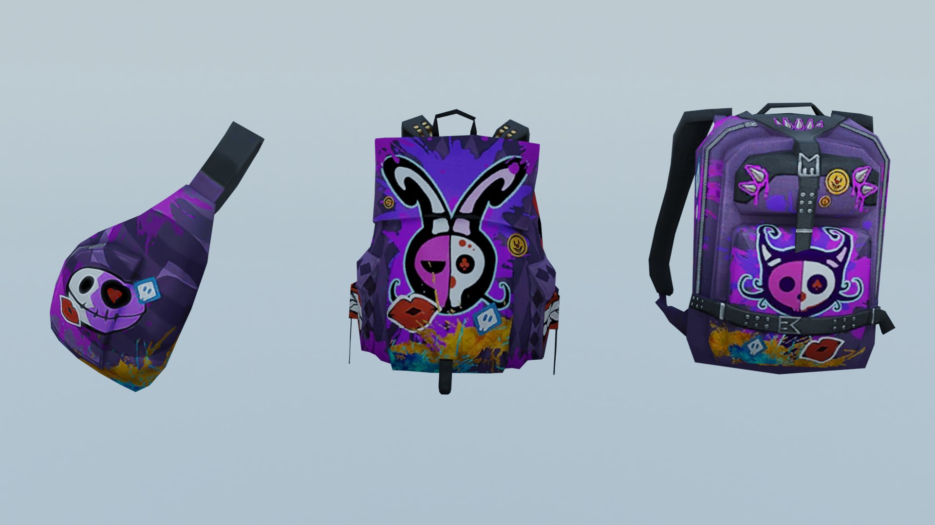 Bag 3x Gemini Backpack 3d Model - Turbosquid 1849434