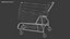 shopping cart 3D model