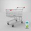 shopping cart 3D model