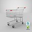 shopping cart 3D model