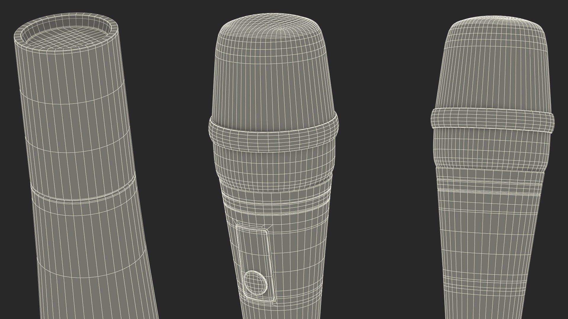 Wireless Handheld Microphone Model - TurboSquid 2381880
