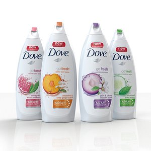 3d dove bodywash