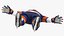 Hockey Player Blue