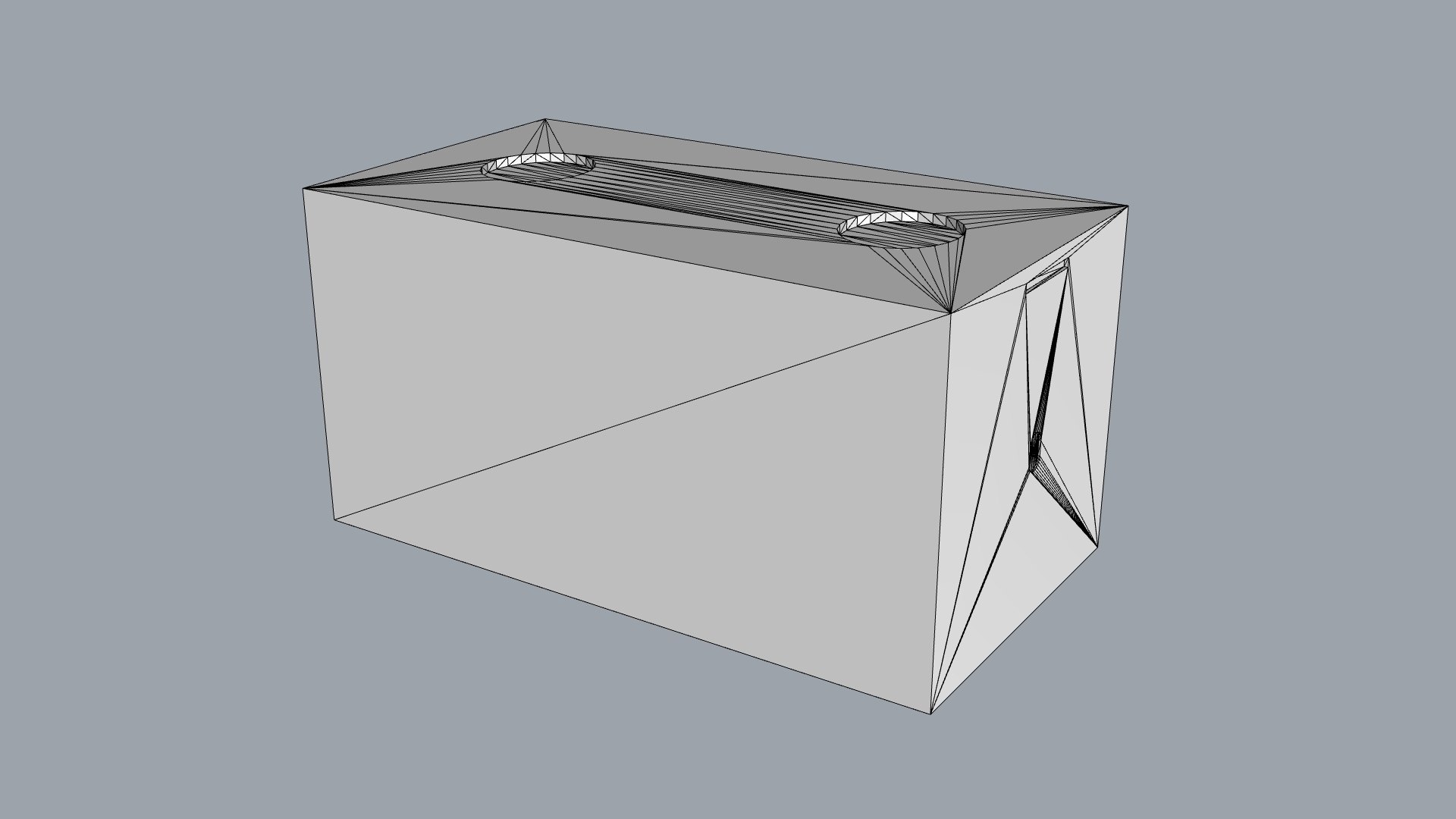 3D Low-Poly Sci-Fi Storage Unit Model - TurboSquid 2638417