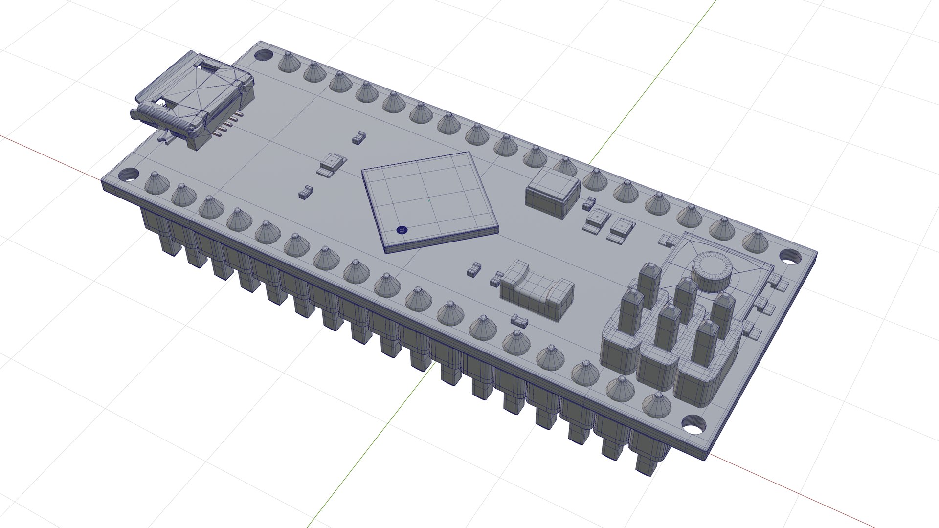 3D Arduino Micro Model - TurboSquid 1770317