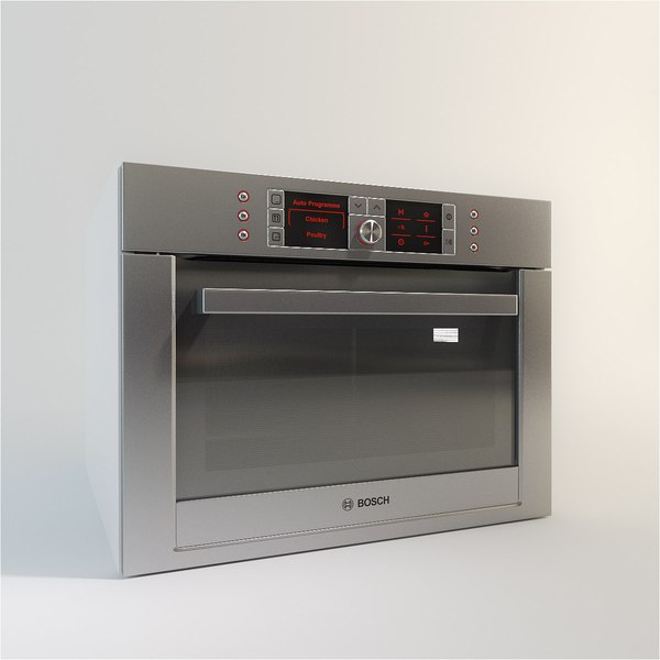 3d bosch integrated microwave model
