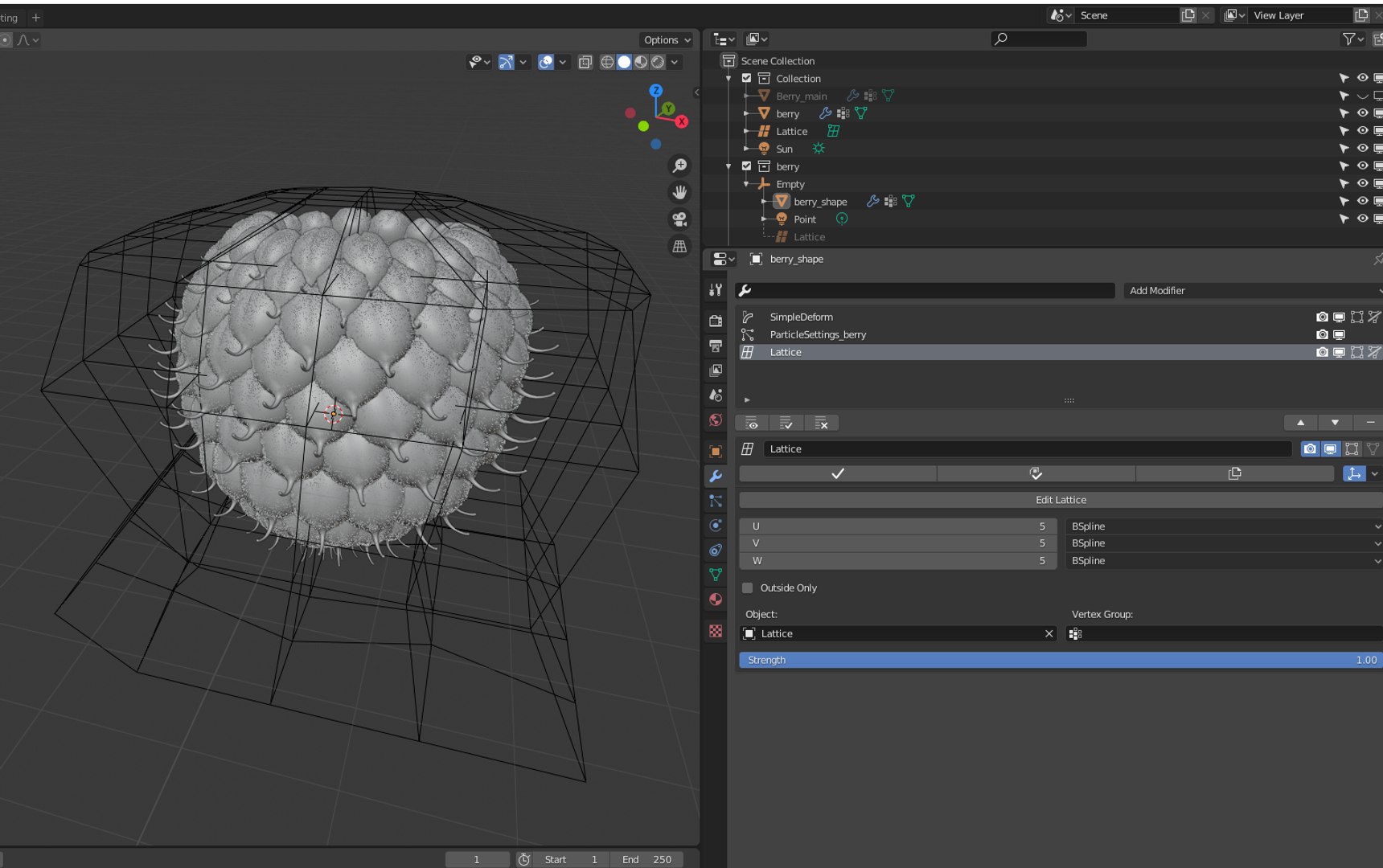 3D Raspberry Model - TurboSquid 1522120