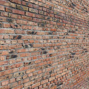 Ultra realistic Brick Old wall Scan