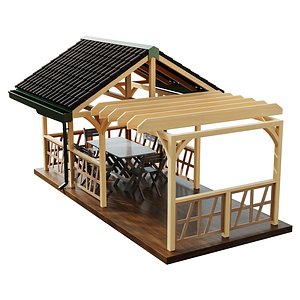 3D model Gazebo 3