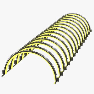 Tunnel Corridor Light EFX model