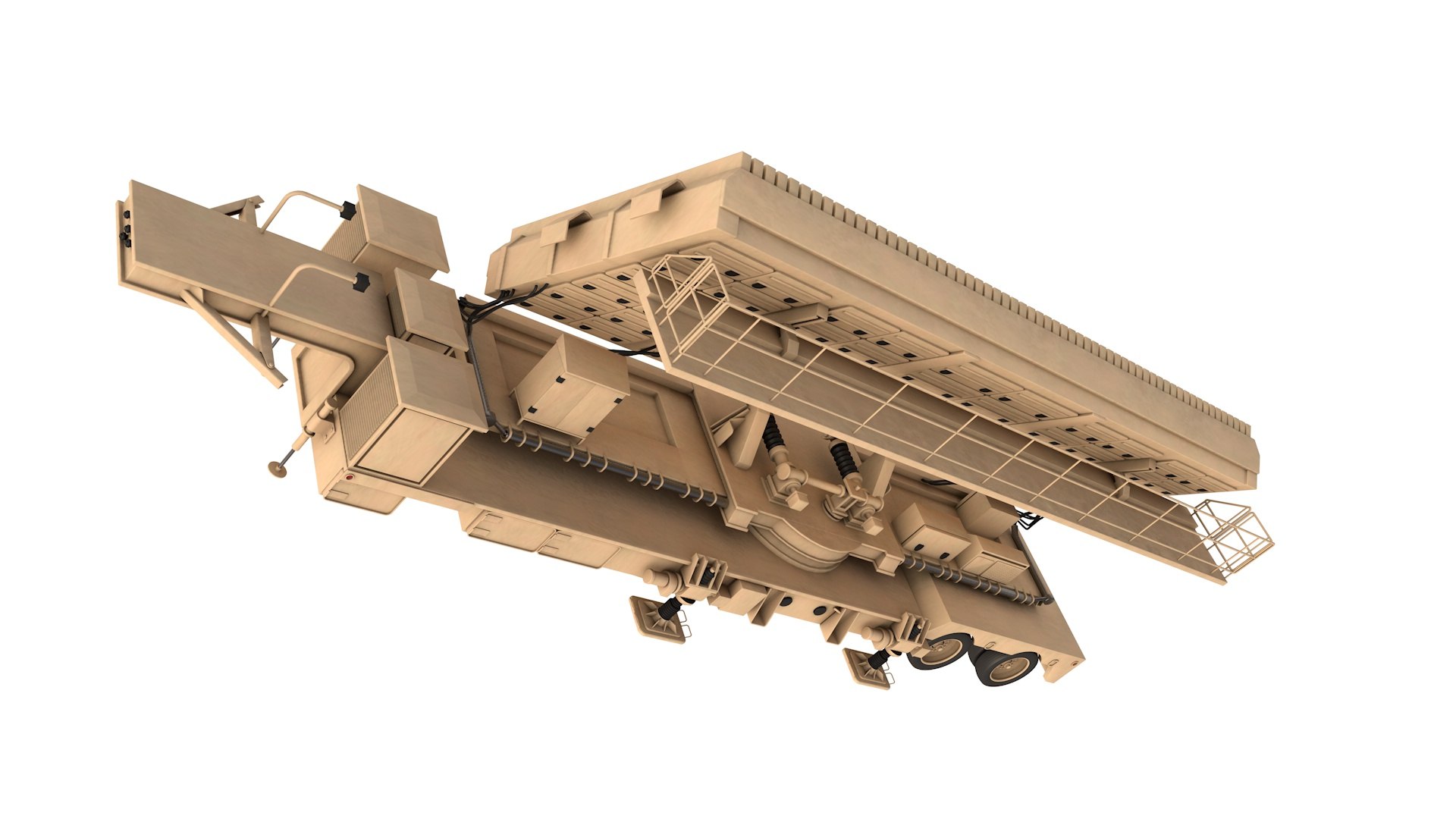 Green Pine Radar Station 3D TurboSquid 2181535