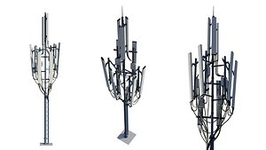Telecommunication Tower 3D
