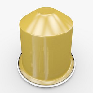 nespresso capsule volluto 3d model