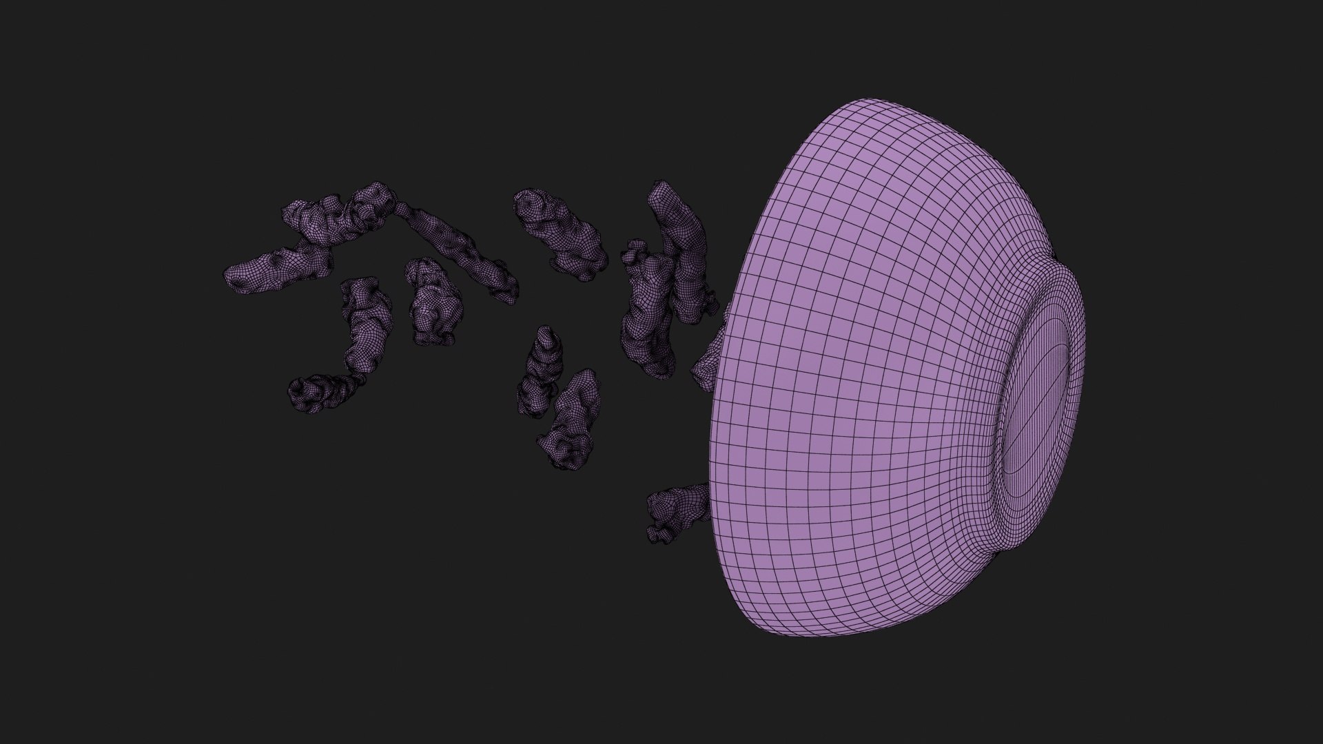 Cheetos Crunchy Falling In Bowl 3D Model - TurboSquid 2144940